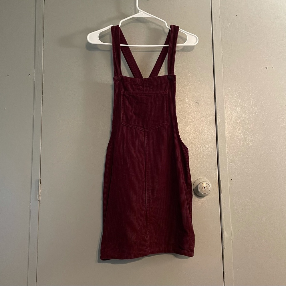 Corduroy Overall Dress